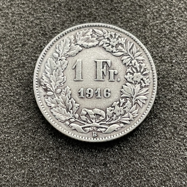 1 Franken Silber 1916